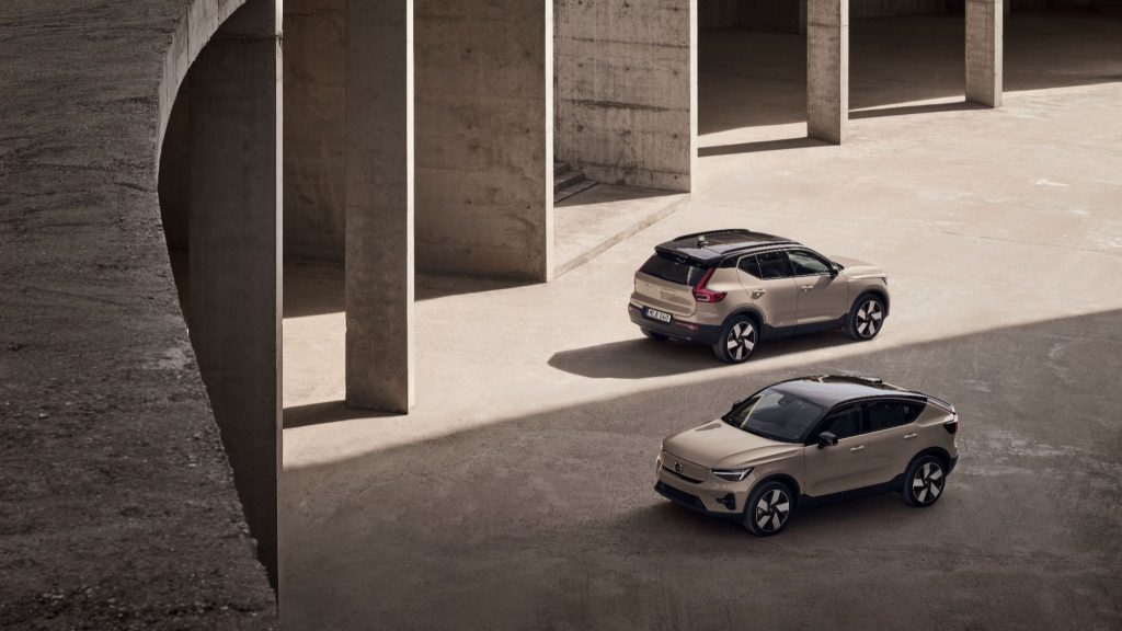 Volvo Cars công bố tên gọi mới cho các mẫu xe XC40 và C40